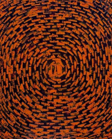 Aykaz Arzumanyan - Rose - 1051 - Abstraction géométrique