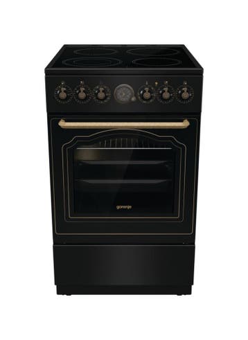Gorenje GECS5B70CLB Vrijstaand fornuis Electrisch749, Witgoed en Apparatuur, Ophalen of Verzenden, Nieuw, Keramisch, 95 cm of meer