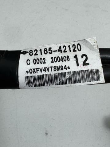 Toyota RAV4 Negative kabel terminal bj.2020 art.82165-42120, Gebruikt, Toyota