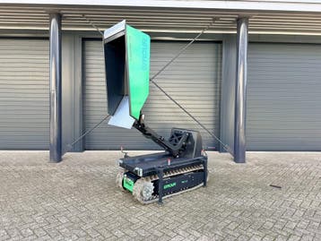 Emovr Track Carrier met hoogkiep-dumper, Ophalen