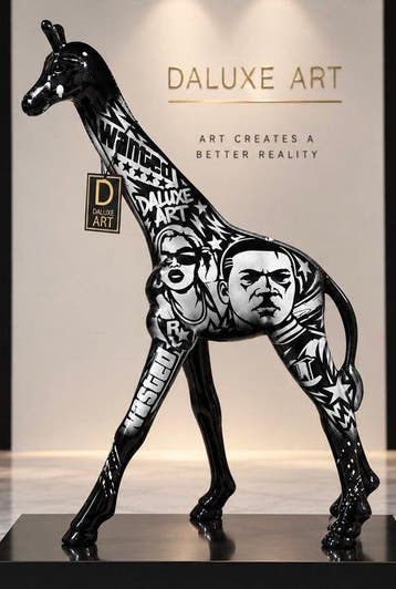 Daluxe Art - 1999 • XL Grand Theft Auto Giraffe – 65 cm, Antiek en Kunst
