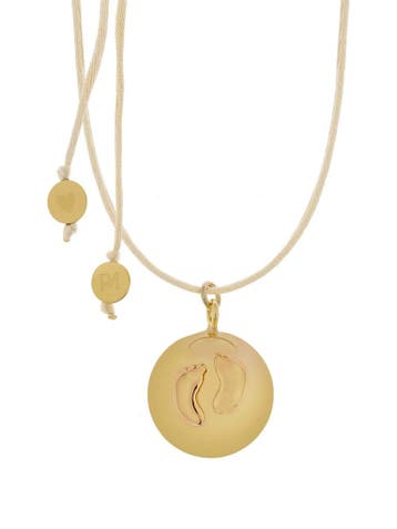 Proud MaMa Ballchain Babybel Sofiegold baby feet, Verzenden, Nieuw