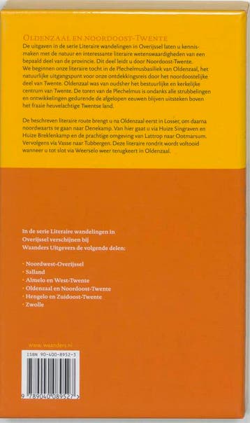 Literaire wandelingen in Overijssel : Oldenzaal en NO Twente, Boeken, Verzenden, Gelezen, H. Morshuis