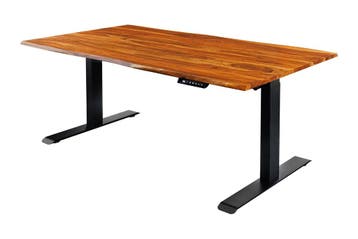 Bureau MAMMUT 140 cm tafelblad van sheeshamhout zonder poten, Ophalen of Verzenden, Nieuw