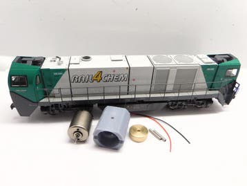 micromotor HME003F ombouwset Mehano Vossloh G 2000, Overige merken, Gelijkstroom, Verzenden, Overige typen