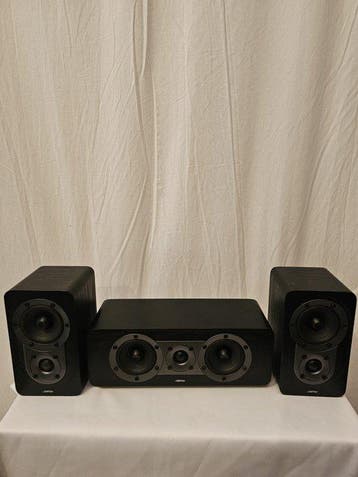 Jamo - S420 SUR + S420 CEN + Frontkapjes Luidsprekerset, Nieuw