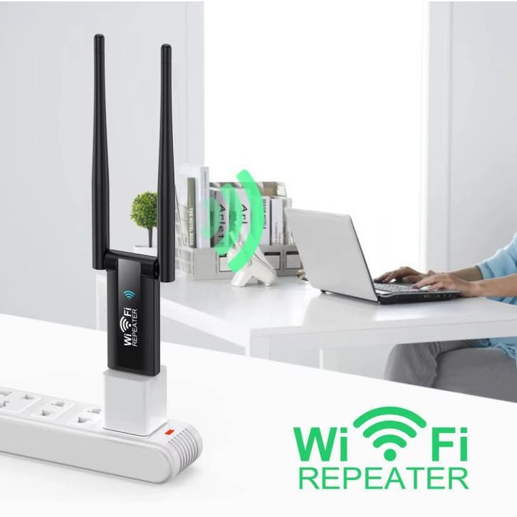 WiFi Versterker 300Mbps – USB Repeater Groot Bereik, Computers en Software, Routers en Modems, Nieuw, Verzenden