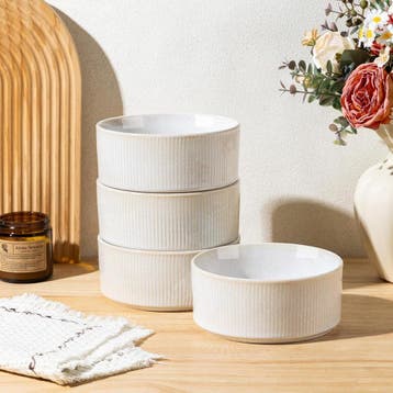 GBhome Design Kommenset | Reactief Glazuur | Laatste Stuk!, Ophalen of Verzenden, Zo goed als nieuw, Keramiek, Kom(men)