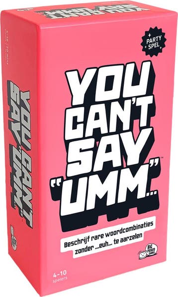 You Cant Say Umm | Big Potato Games - Gezelschapsspellen, Verzenden, Nieuw
