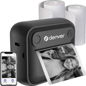 2dekans | Denver Mini Pocket Printer - Sticker Printer -, Computers en Software, Printers, Ophalen of Verzenden, Zo goed als nieuw