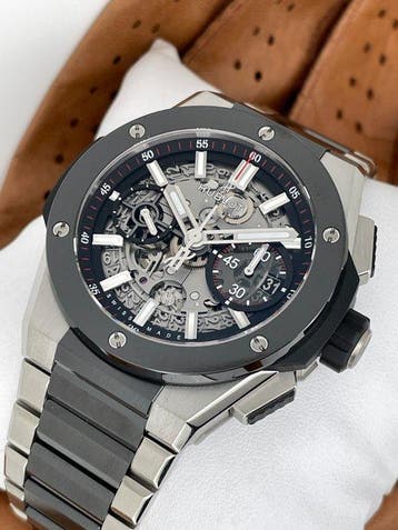 Hublot - Big Bang Integrated Titanium Ceramic 42 Unico, Nieuw