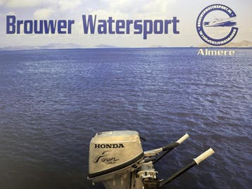 Honda 8 pk buitenboordmotor, 5 tot 10 pk, Viertaktmotor, Ophalen of Verzenden, Zo goed als nieuw