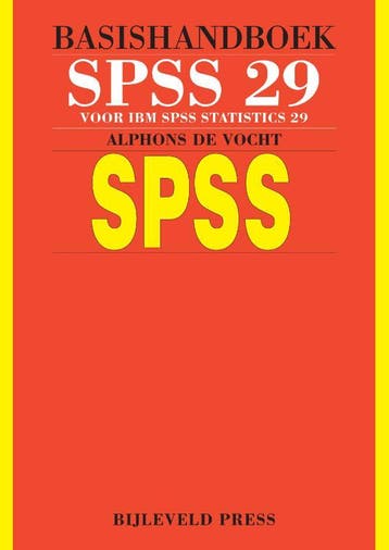 Basishandboek SPSS 29 9789055482825, Verzenden, Zo goed als nieuw
