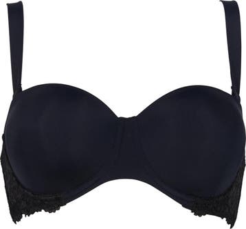 After Eden - Maat 75F - D-cup & up ABBY Vrouwen Beha - Zwart, Verzenden