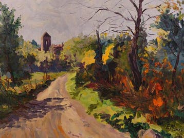 Escuela Impresionista Europea (XXI) - Camino hacia la Torre