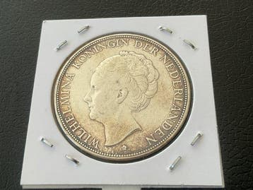 Nederland. Wilhelmina. 2 1/2 Gulden 1931 (Zonder
