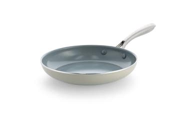 BK BK koekenpan Ø24cm keramisch PFAS-vrij beige, Verzenden, Nieuw