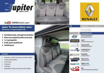 RENAULT TRAFIC Dubbele Cabine inbouw ACTIE'S, Auto-onderdelen, Nieuw
