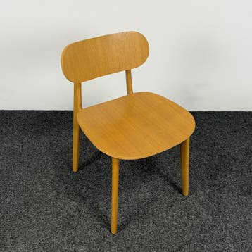 Kantinestoel Modus - Hout, Ophalen of Verzenden, Gebruikt, Bruin