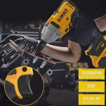 Dewalt DCF892 Slagmoersleutel 20V Brushless Accu - Krachtig, Doe-het-zelf en Verbouw, Verzenden, Nieuw