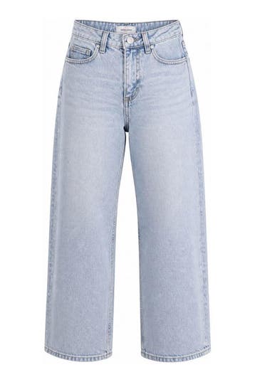 Vero Moda Broek Meisjes in maat 128 Blauw, Verzenden, Zo goed als nieuw, Vero Moda, Jongen of Meisje