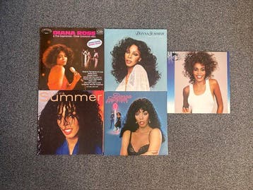 Donna Summer, Diana Ross, Whitney Houston - 5 x albums on, Nieuw in verpakking