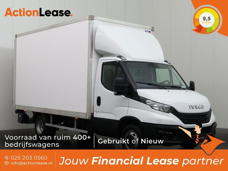 Iveco Daily Bakwagen L5 H1 2024 Diesel Handgeschakeld, Auto's, Bestelauto's, Lease, Zwart, Handgeschakeld, Financial lease, BTW verrekenbaar