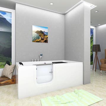 Instapbad Ligbad Zeno 160X85X59 Rechts (Instapbaden), Ophalen of Verzenden, Nieuw