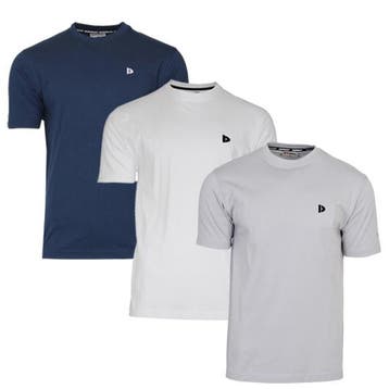 Donnay Donnay Heren - 3-Pack - T-Shirt Vince -, Verzenden, Nieuw
