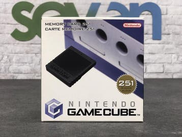 Originele Gamecube Memory Card 251 Blocks [Complete], Spelcomputers en Games, Ophalen of Verzenden, Zo goed als nieuw