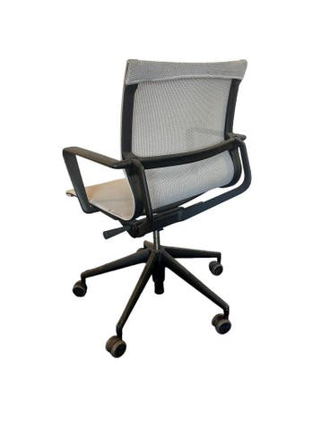 Vitra Physix (Refurbished), Verzenden, Zo goed als nieuw, Zwart, Bureaustoel