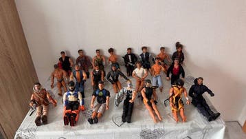 Hasbro - Action figure Action Man, Max Steel - 1990-2000 -, Antiek en Kunst