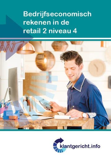 Bedrijfseconomisch rekenen in de retail / 2 niveau 4 /, Boeken, Verzenden, Gelezen, G. Duijzings
