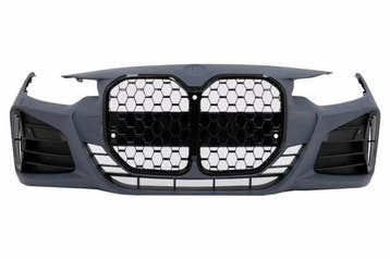 Voorbumper BMW 4 Serie F33 F32 F36 Look G22 Zwart, Ophalen of Verzenden, Nieuw