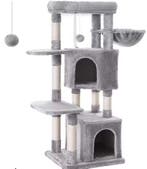 Krabpaal met Uitkijkplatform – 120 cm, 5 Lagen en Grotten, Dieren en Toebehoren, Katten-accessoires, Verzenden, Nieuw