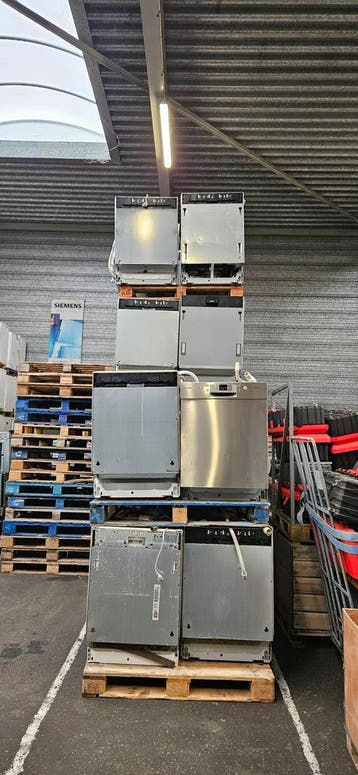 Partij Vaatwassers Inbouw Bosch en  Siemens, Ophalen, Niet werkend, Vrijstaand