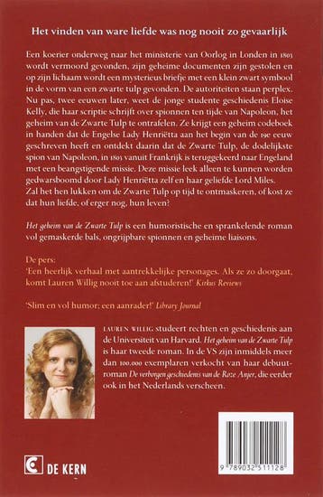 Het geheim van de Zwarte Tulp 9789032511128 L. Willig, Boeken, Romans, Verzenden, Gelezen, L. Willig