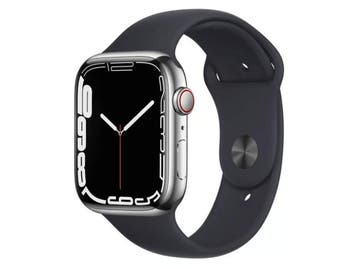 Apple Watch Series 7 - 41mm Cellular - S7 SiP 32 GB - Zilver, Verzenden, Zo goed als nieuw, Apple