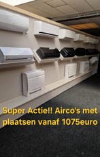 Airco monteur installatie split Airco unit inclusief montage, Witgoed en Apparatuur, Airco's, Afstandsbediening, Nieuw, 3 snelheden of meer