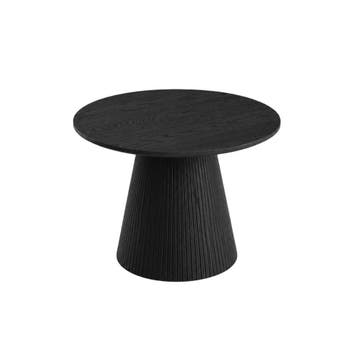 Toki salontafel ø60 cm - zwart, Ophalen of Verzenden, Nieuw, Zwart