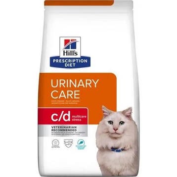 Hills Prescription Diet Feline C/D Urinary Stress 8 kg, Verzenden, Kat