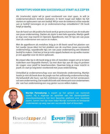 Experttips voor een succesvolle start als zzp’er /, Verzenden, Gelezen, Martijn Pennekamp