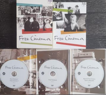 Free Cinema (3 disc) + boekje               Gratis verzenden, Vanaf 12 jaar, Verzenden, Zo goed als nieuw, Overige genres