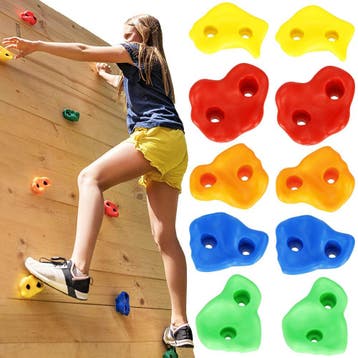 Klimstenen | Klimgrepen | 10 stuks | Multicolor, Kinderen en Baby's, Ophalen of Verzenden, Nieuw