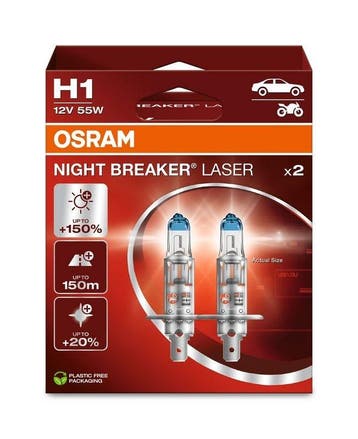 Osram Night Breaker H1, 12V55W, Verzenden, Nieuw