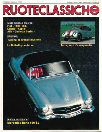 1988 RUOTECLASSICHE MAGAZINE 04 ITALIAANS, Nieuw, Author
