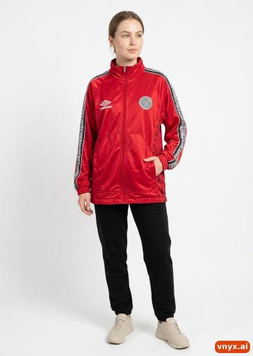 Umbro Sportjassen Dames maat L Rood Vintage, Ophalen of Verzenden, Nieuw