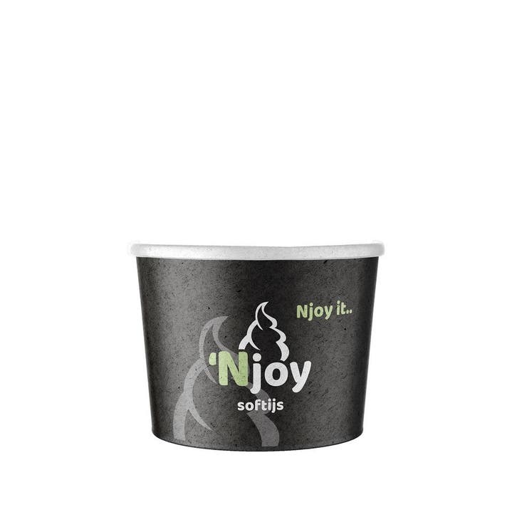 Njoy Sundae bekers 225cc (50 stuks) Bio, Hobby en Vrije tijd, Taarten en Cupcakes maken, Nieuw, Verzenden