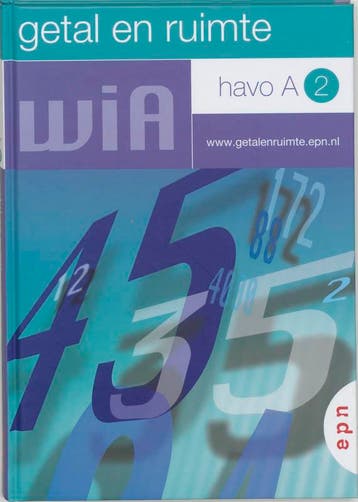 Getal en ruimte Havo A 2 deel Leerboek 9789011078109, Zo goed als nieuw