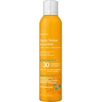 Pupa Milano  Invisible Sunscreen Milk Body SPF30  200 ml, Verzenden, Nieuw
